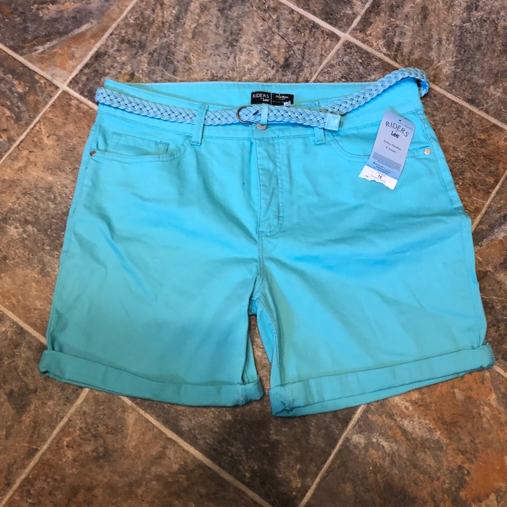New 16 mid rise shorts